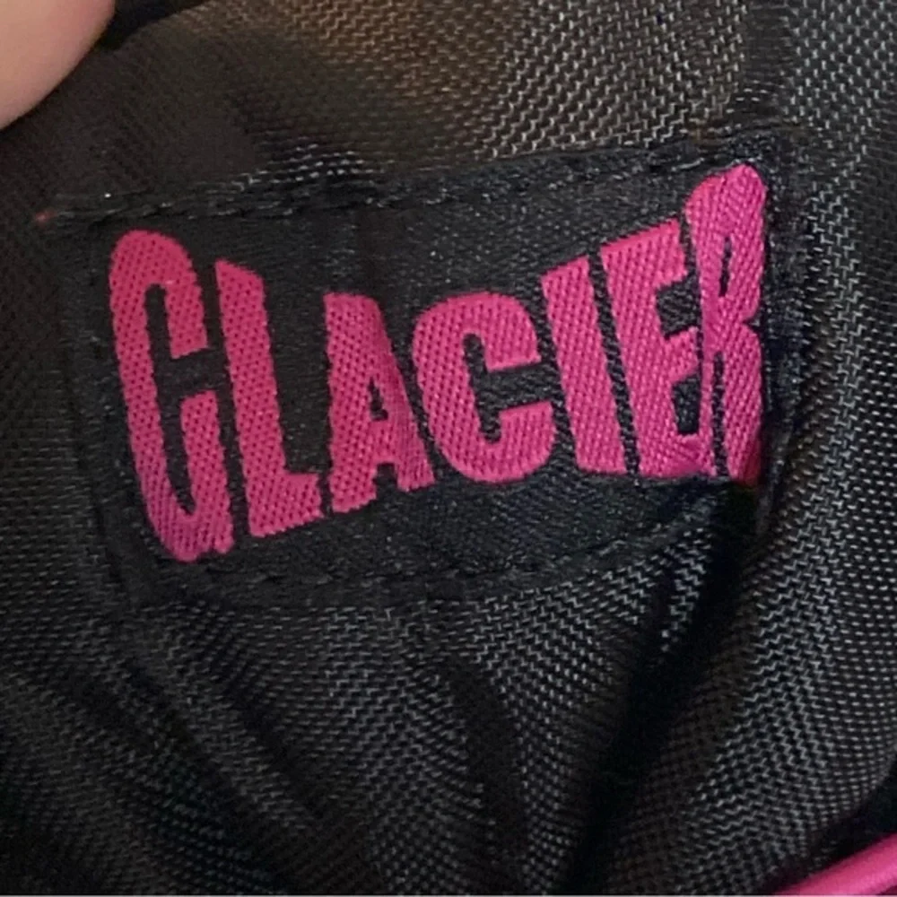 Glacier Boots Big‎ Girls Size 4 Black-Pink Slip On Water Resistant Warm